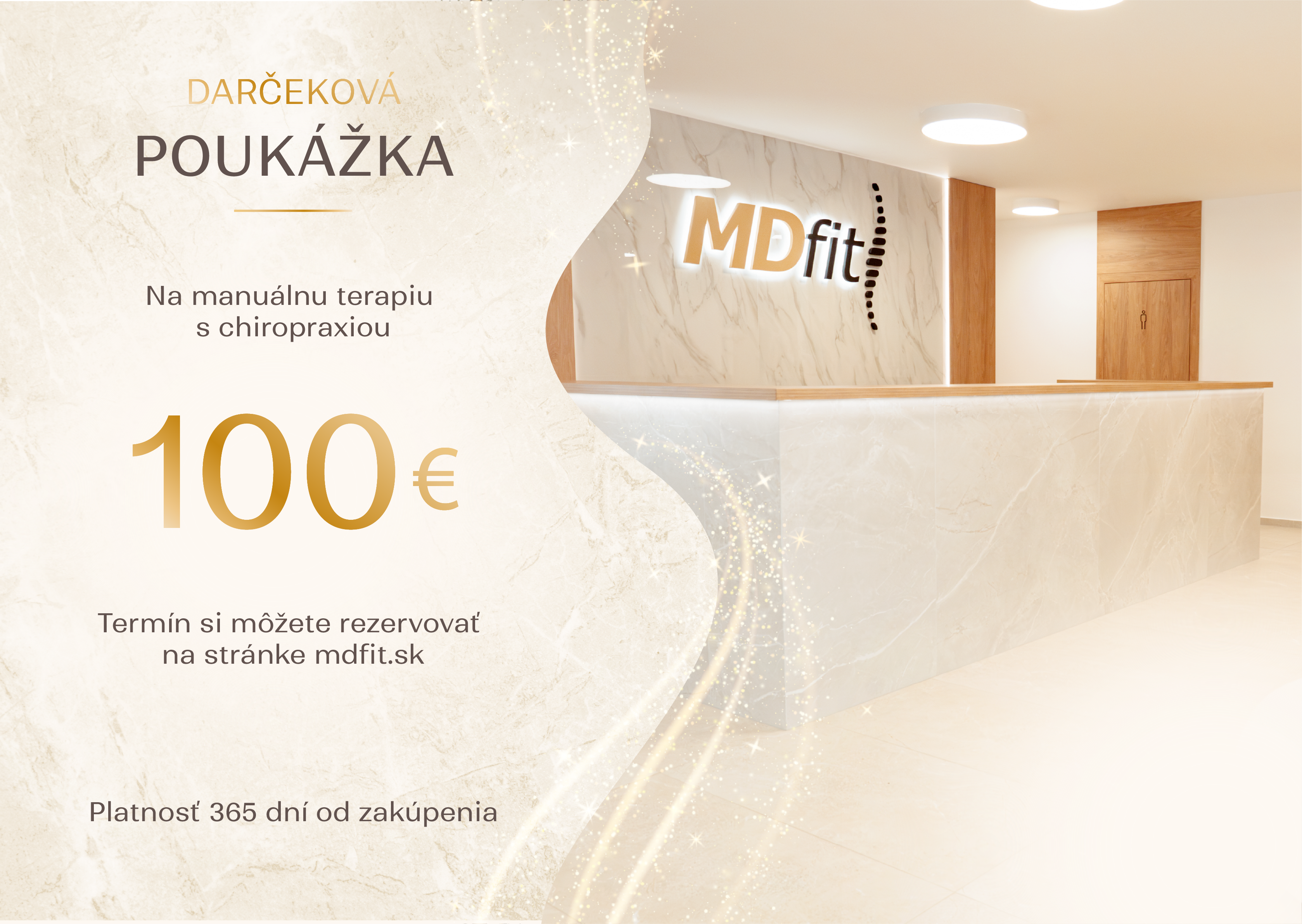 Darčekový poukaz - Manuálna terapia - Michal Danko