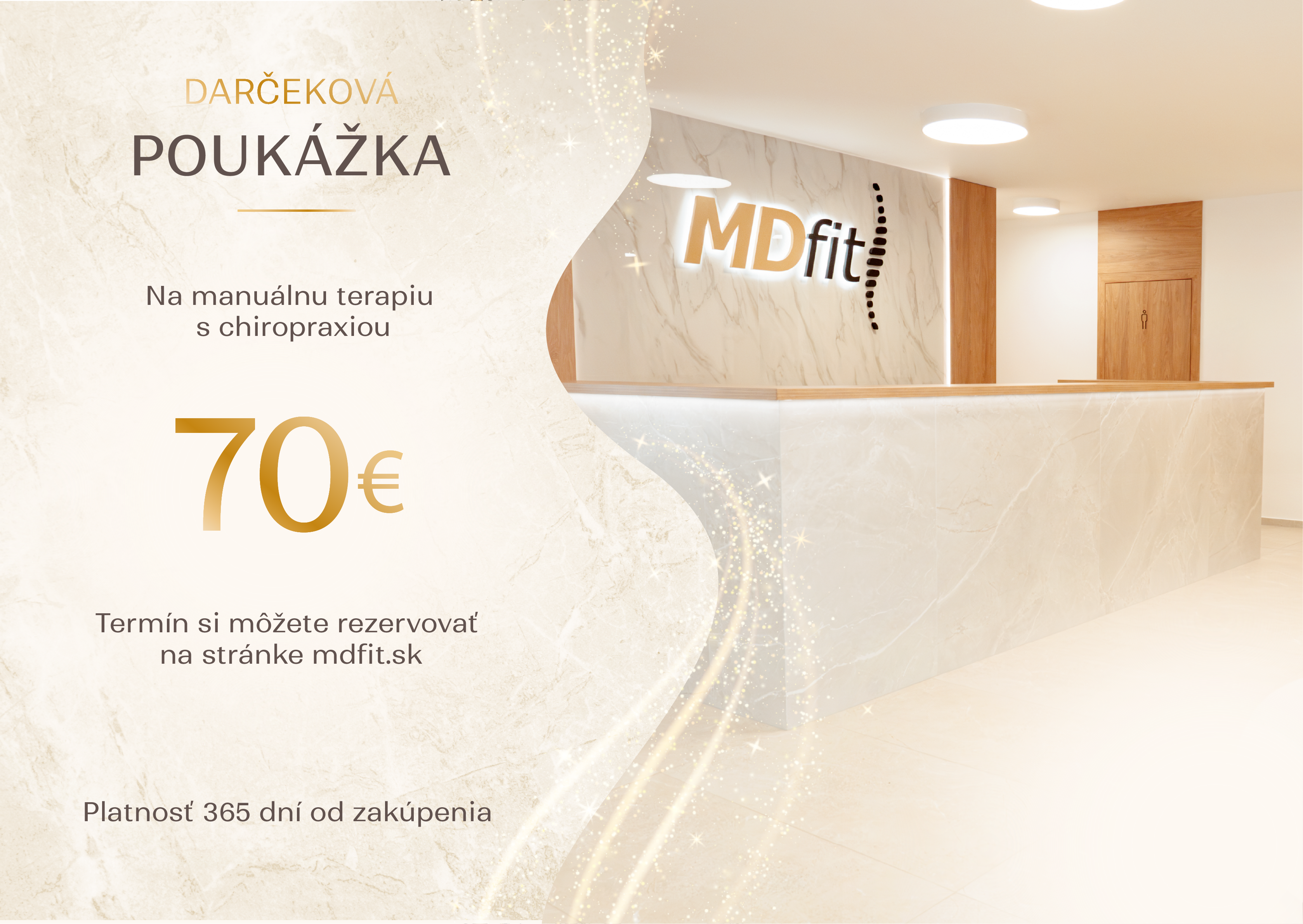 Darčekový poukaz - Manuálna terapia - Albert Lőrincz