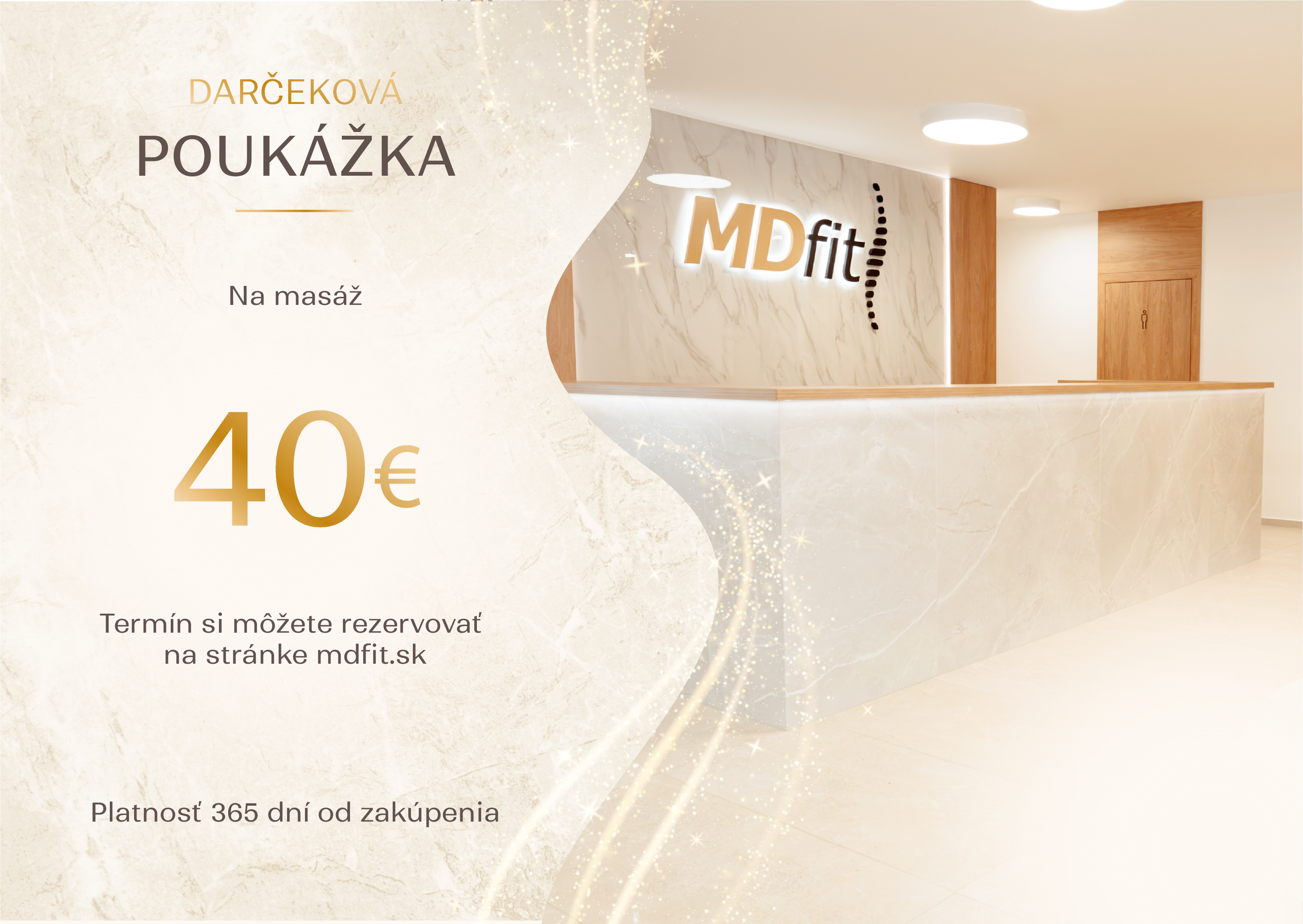 Darčekový poukaz - Masáž